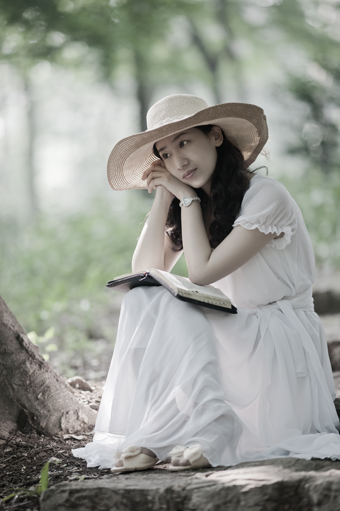 人像一组--柔软的淡色调_第1页_捉影摄友沙龙