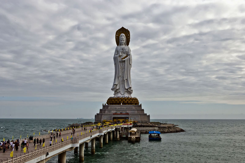 海南南山寺观音菩萨_新零网 海南南山寺观音菩萨-《大众摄影》俱乐部团体会员——内蒙古贵冠摄影俱乐部(2星)-大众摄影网 -