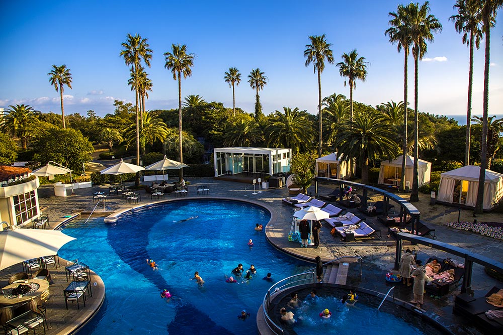 济州岛新罗酒店景色。 - 韩国济州岛