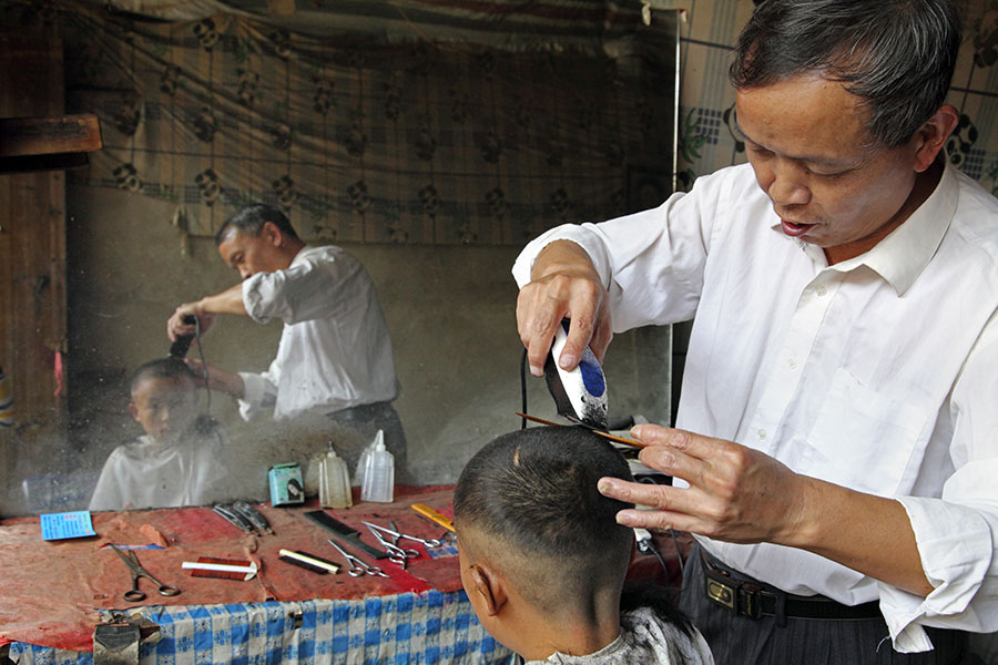 乡村理发店-包商银行杯全国第五届小企业贷款