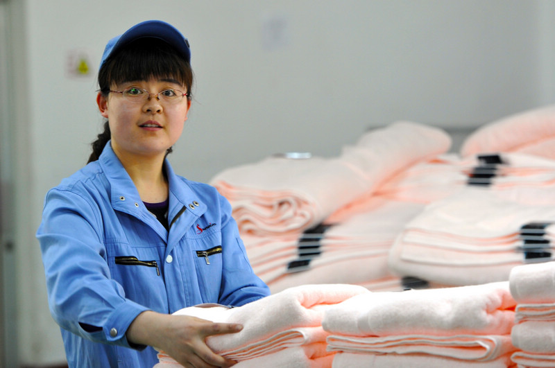 【孚日集团-毛巾厂工人】-《大众摄影》潍坊俱