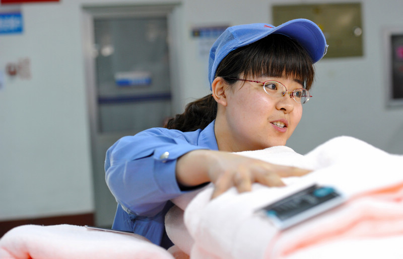 【孚日集团-毛巾厂工人】-《大众摄影》潍坊俱