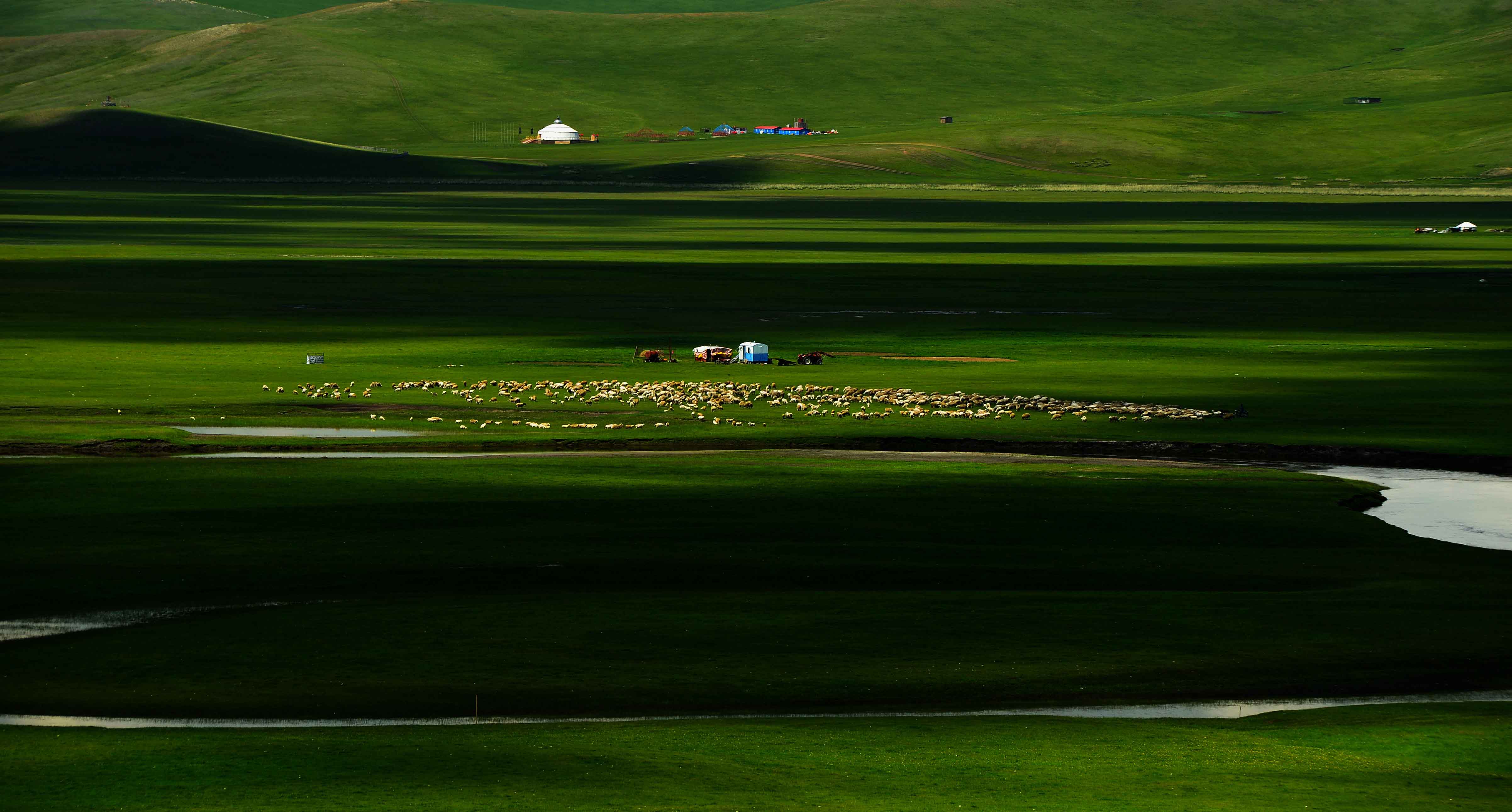 草原之影-《大众摄影》包头俱乐部(1星)-大众摄影网