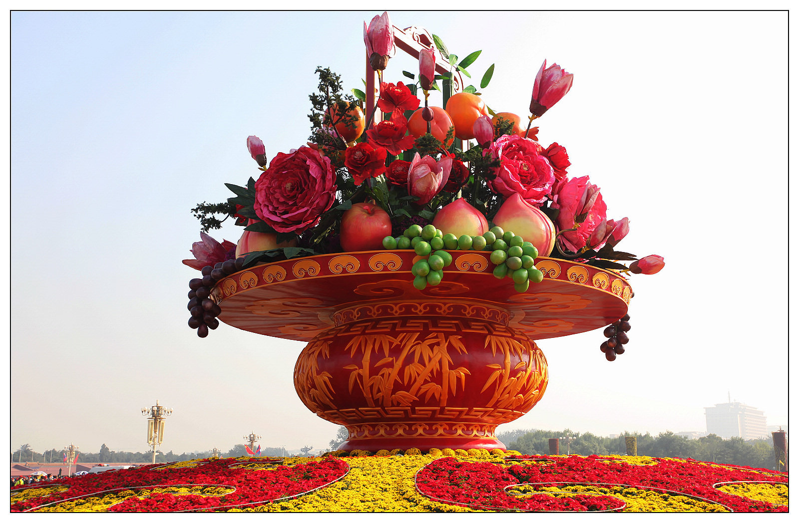 祝福祖国【花篮】-首届中国园林摄影大展10