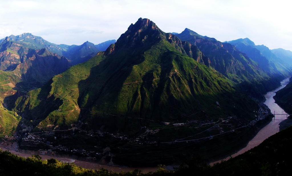 组照 金沙江.4皎平渡 川滇交界.-携手腾飞全国