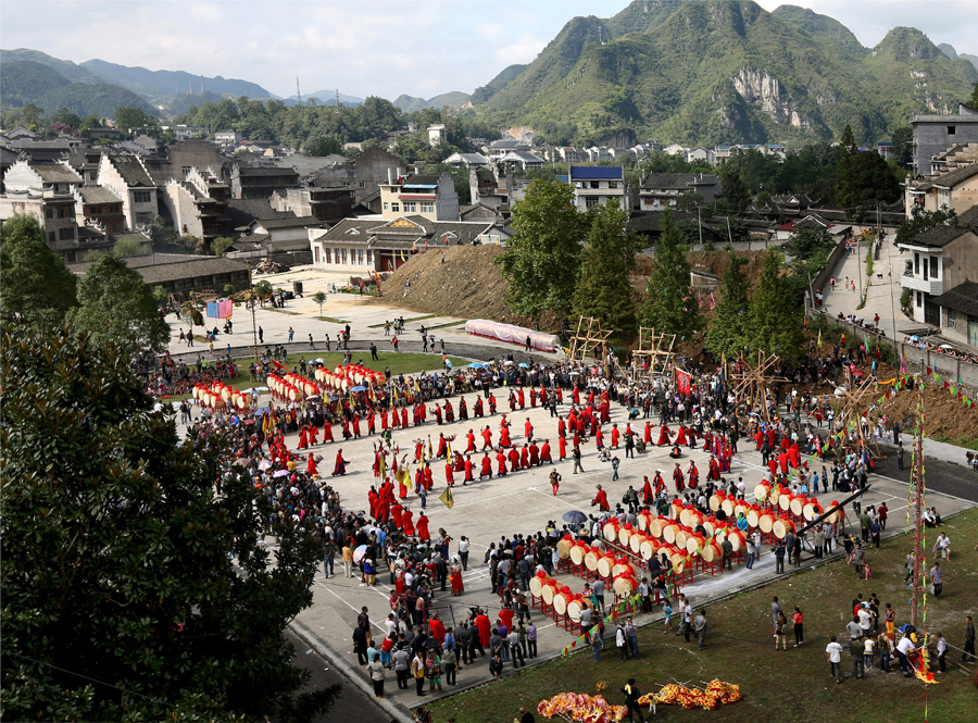 茶峒古城 茶峒(边城) 湖南重庆贵州交界-携手腾