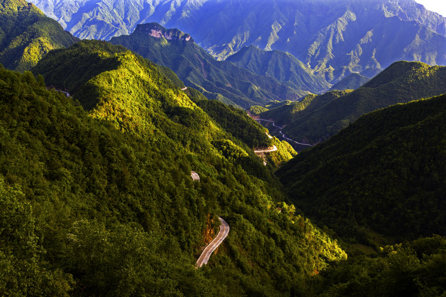 《绿色崛起》 渝陕界梁 拍于重庆市城口县北屏