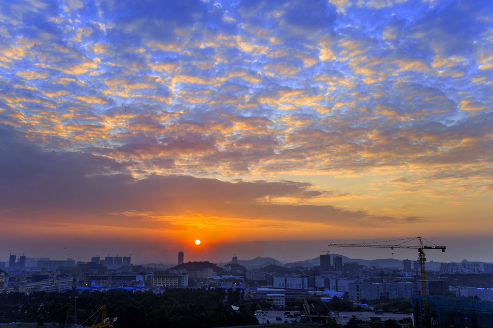 夕照金沙洲-《大众摄影》广东俱乐部(1星)