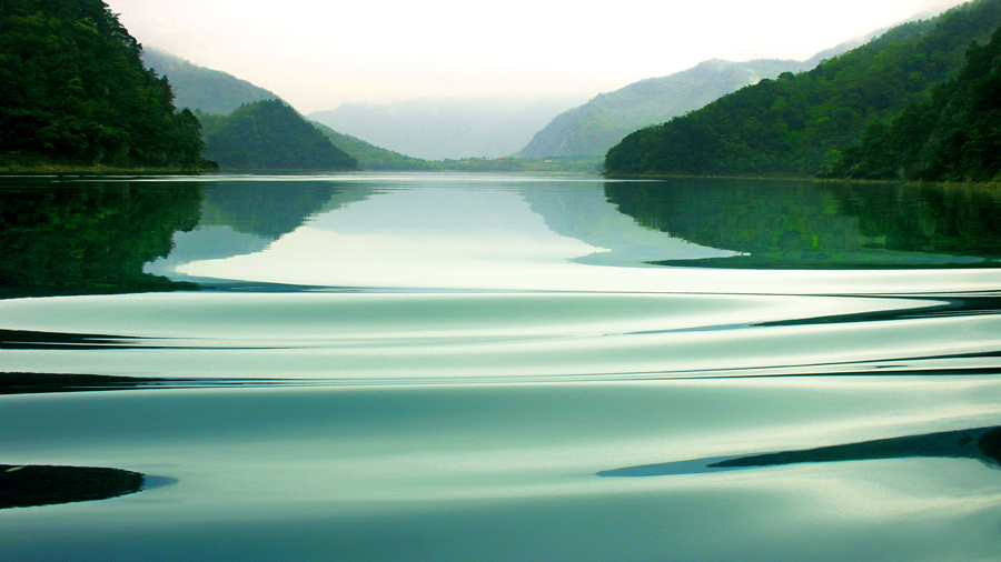 天池神韵真笔字