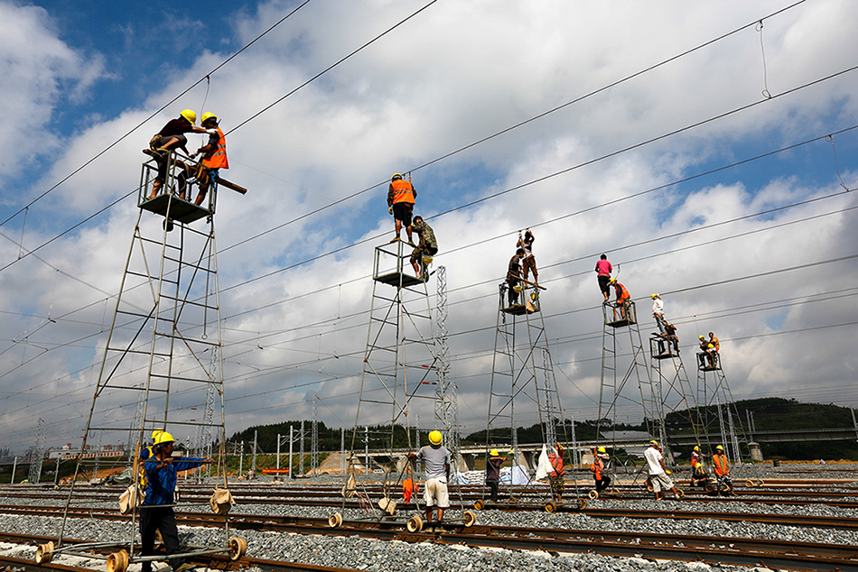 南宁高铁建设剪影-《大众摄影》南宁惠海俱乐