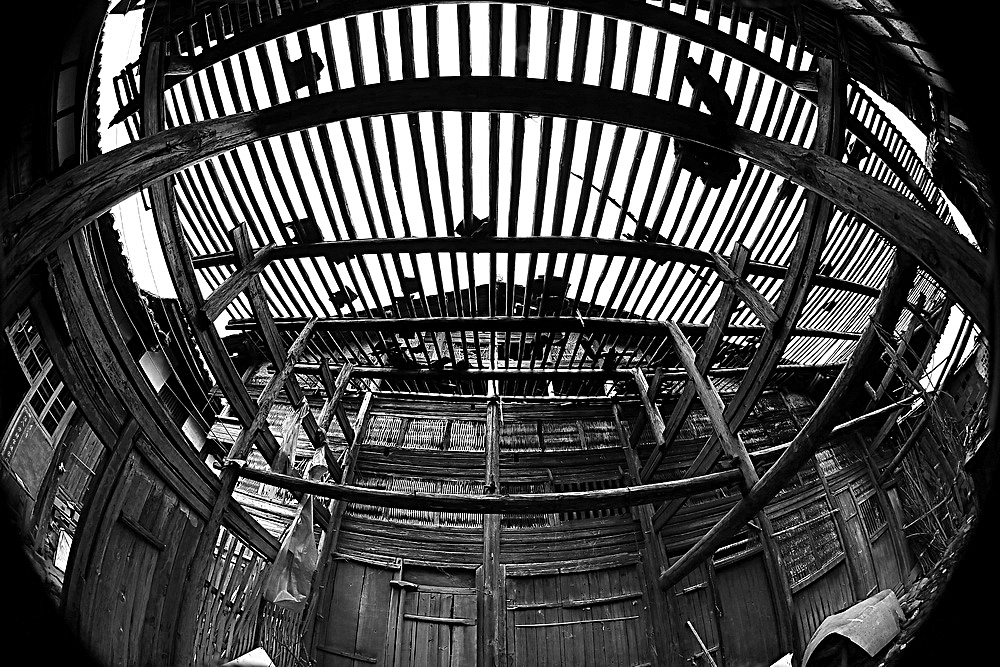 木屋建设中-《大众摄影》俱乐部团体会员--江西