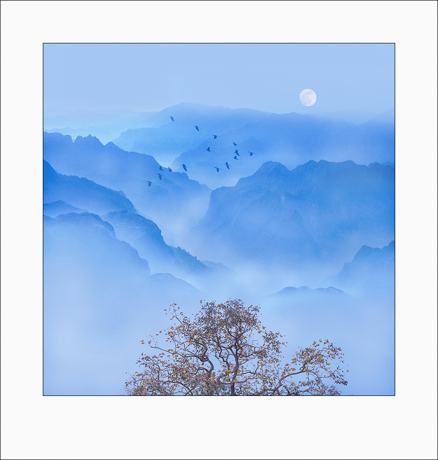 夜静春山空-《大众摄影》俱乐部团体会员--安徽