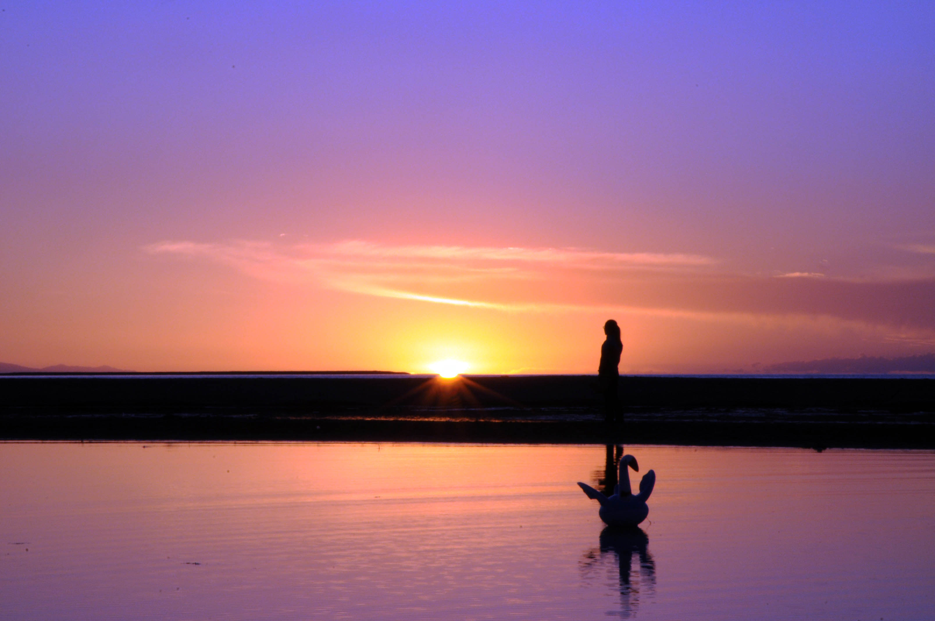 夕阳西下断肠人在天涯