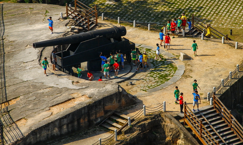 《南炮台爱国主义教育基地》2017年8月16日拍