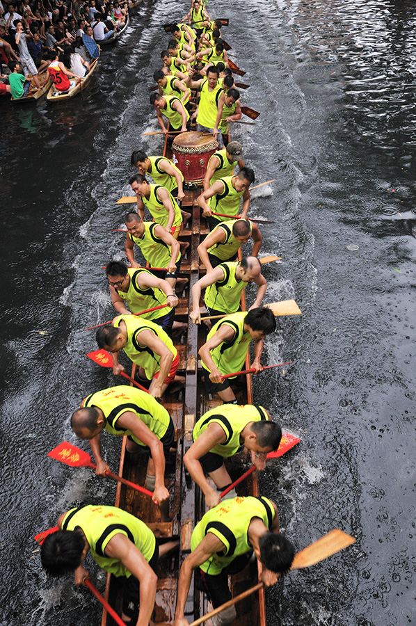 《岭南龙舟》(组照12幅 )-包商银行杯全国第八