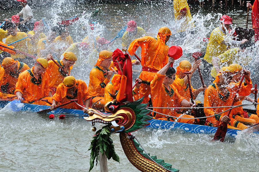 《岭南龙舟》(组照12幅 )-包商银行杯全国第八