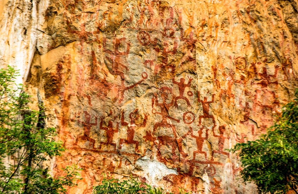 花山壁画组图饰好18张-包商银行杯全国第八届