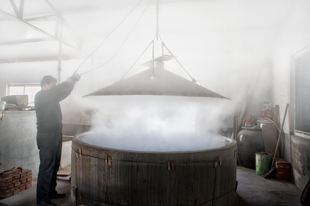 高粱白酒酿造工艺流程-《大众摄影》首届中国