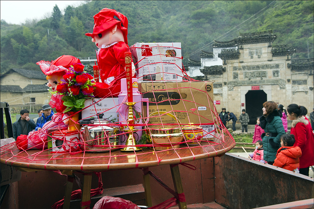 组照《农家婚嫁》,改革开放四十年农村发生巨