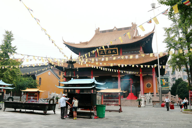 江苏宝应举办千人游古城活动之二 -- 宁国寺 . - 大众摄影网