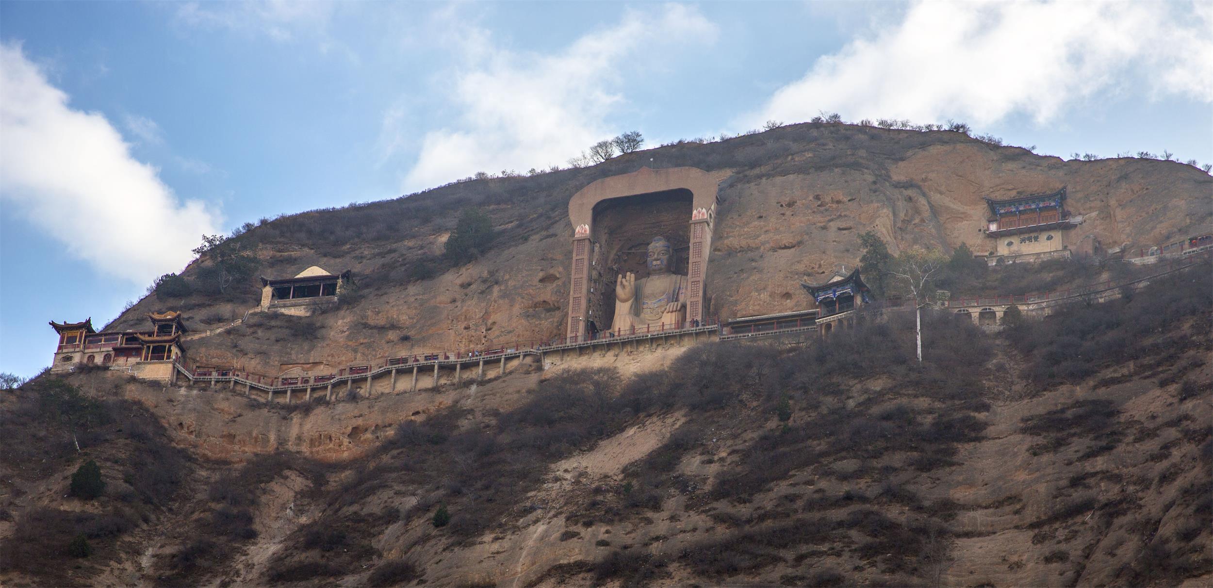 大像山大佛 - 甘谷大像山 - 大众摄影网