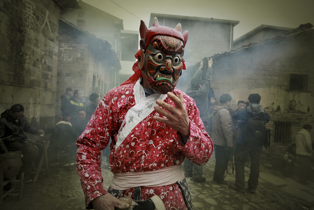 南丰县上甘村傩戏 - 我的相册 - 大众摄影网
