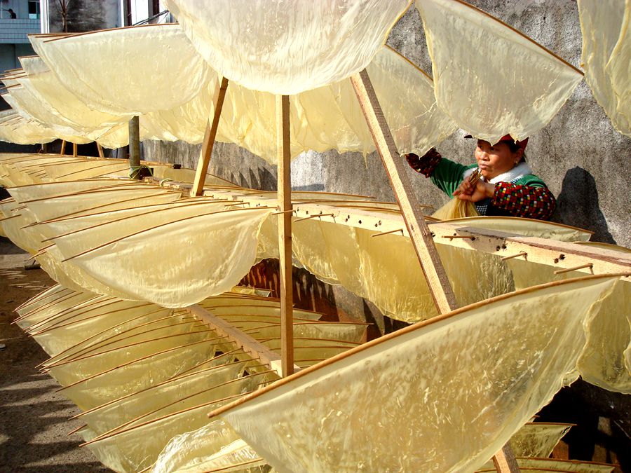 南丰豆腐皮 江西省南丰县特产——豆腐皮,是老少咸宜的食品,深受广大