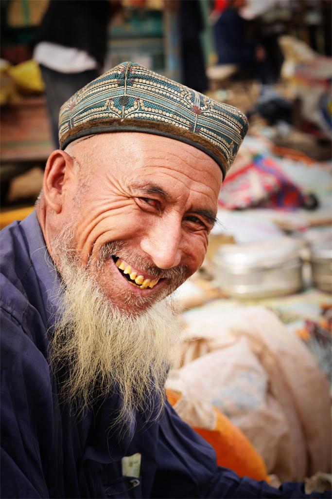 维吾尔族老人 - 解晓龙摄影作品 - 大众摄影网