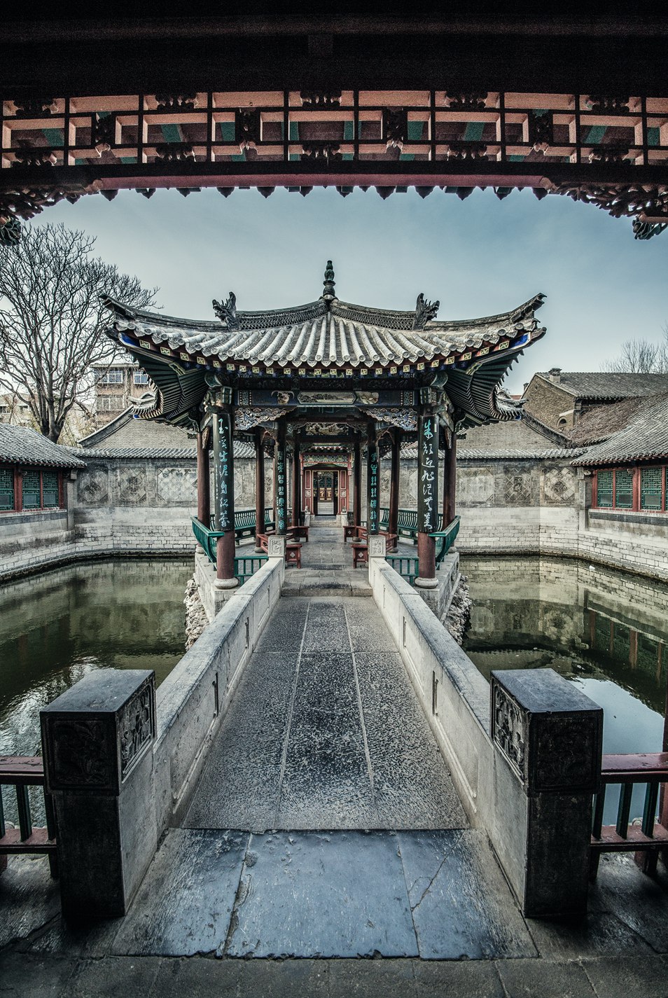 摄于济南趵突泉 李苦禅纪念馆内