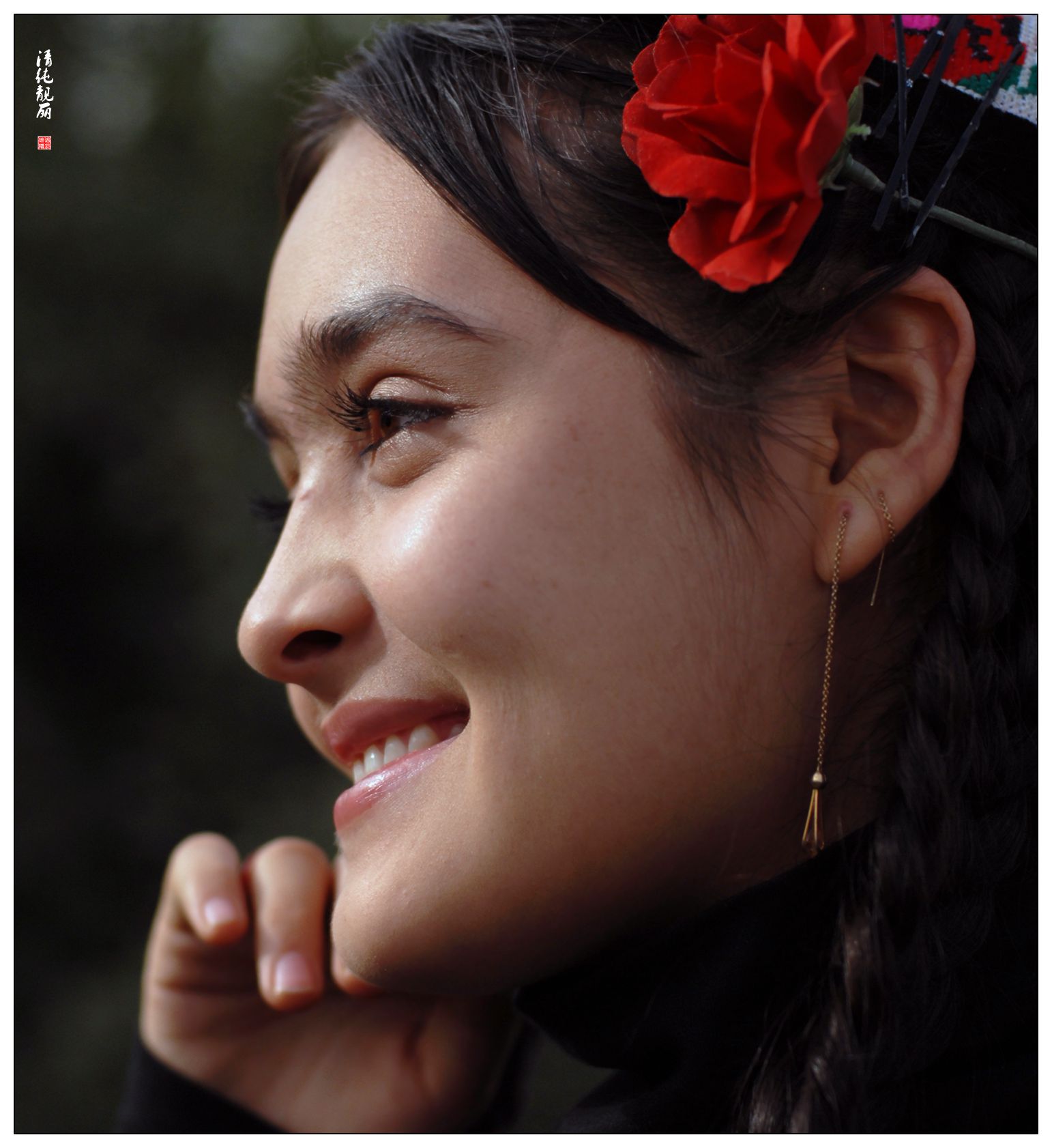 美丽的新疆姑娘 - 大众摄影网