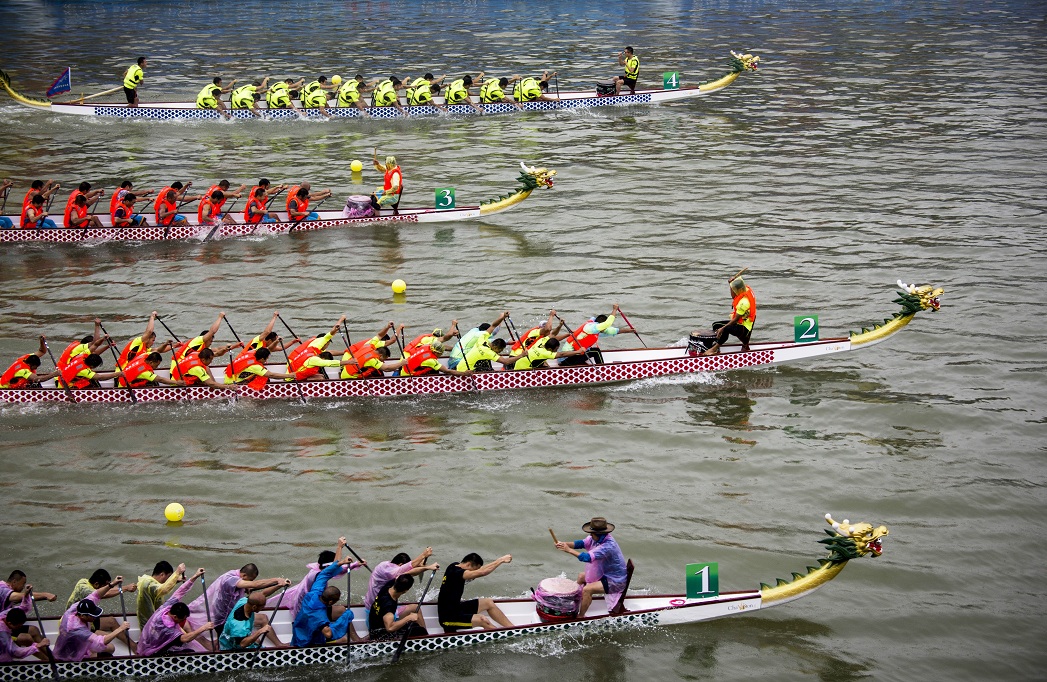 赛龙舟 - 大众摄影网
