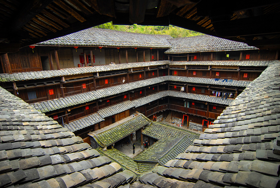 《大家院》摄于福建南靖县和贵楼.