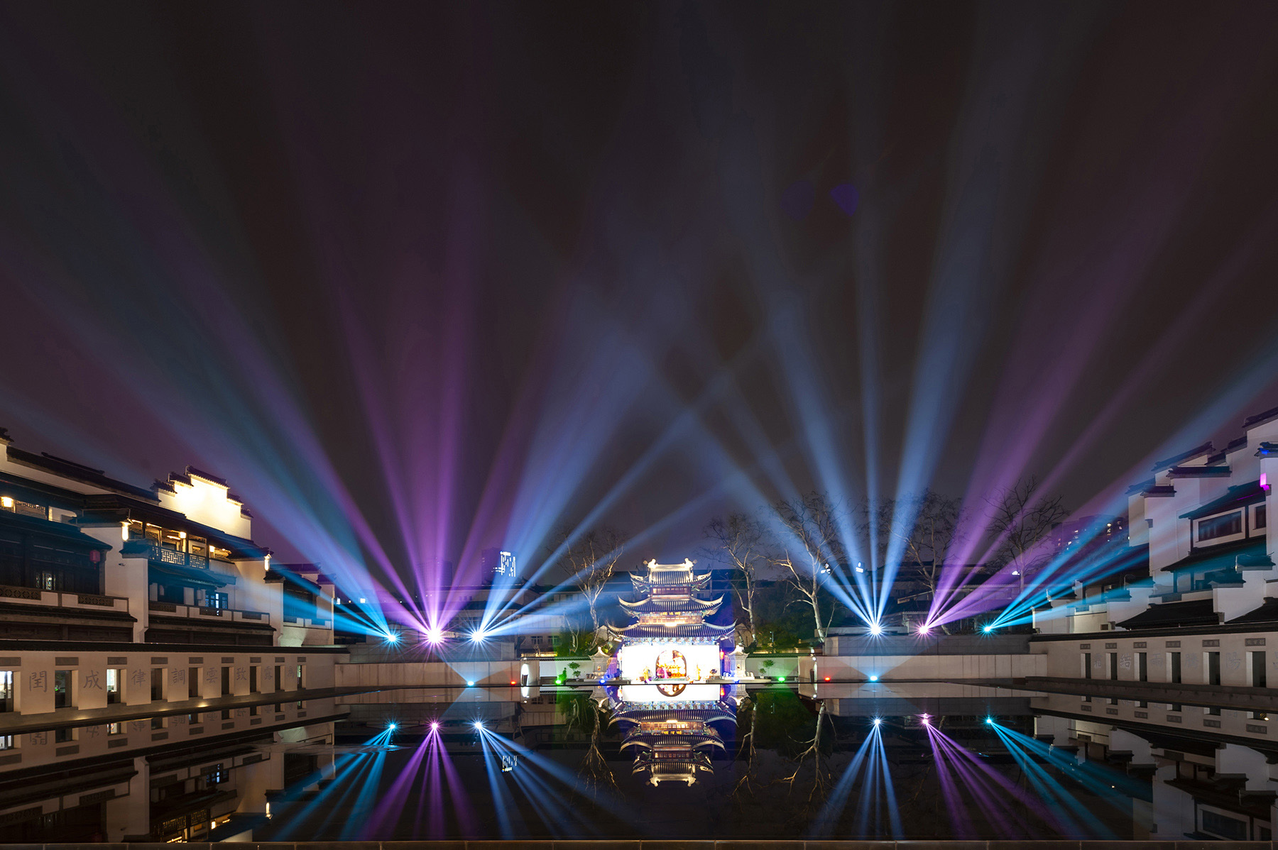 江南贡院夜景 - 缩小 - 大众摄影网