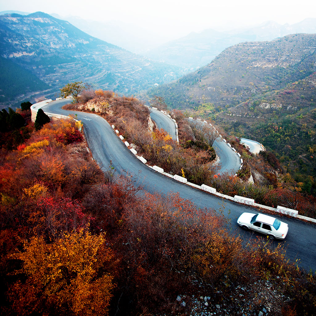 青州仰天山盘山公路