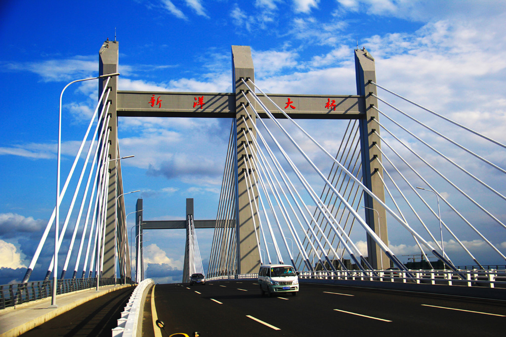 盐城新洋大桥倩影