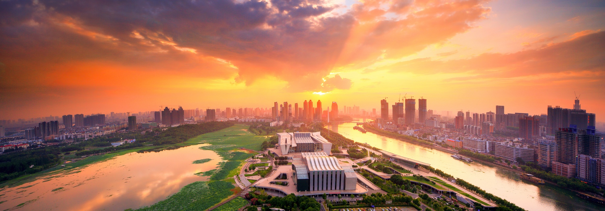 大美武汉之琴台夕照