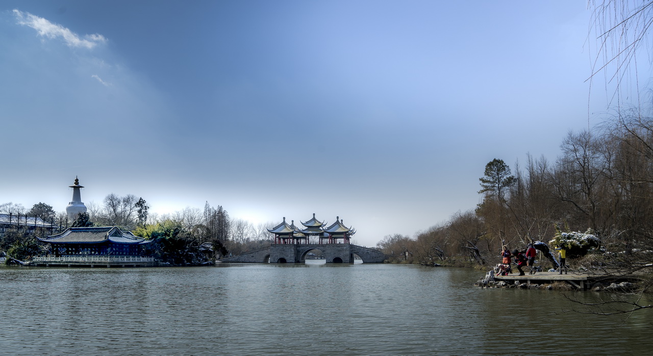 瘦西湖冬景-五亭桥(景区)-《大众摄影》俱乐部团体会员——扬州天天乐