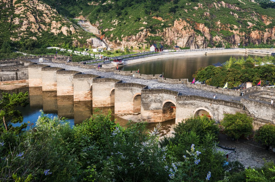 九门口水上长城