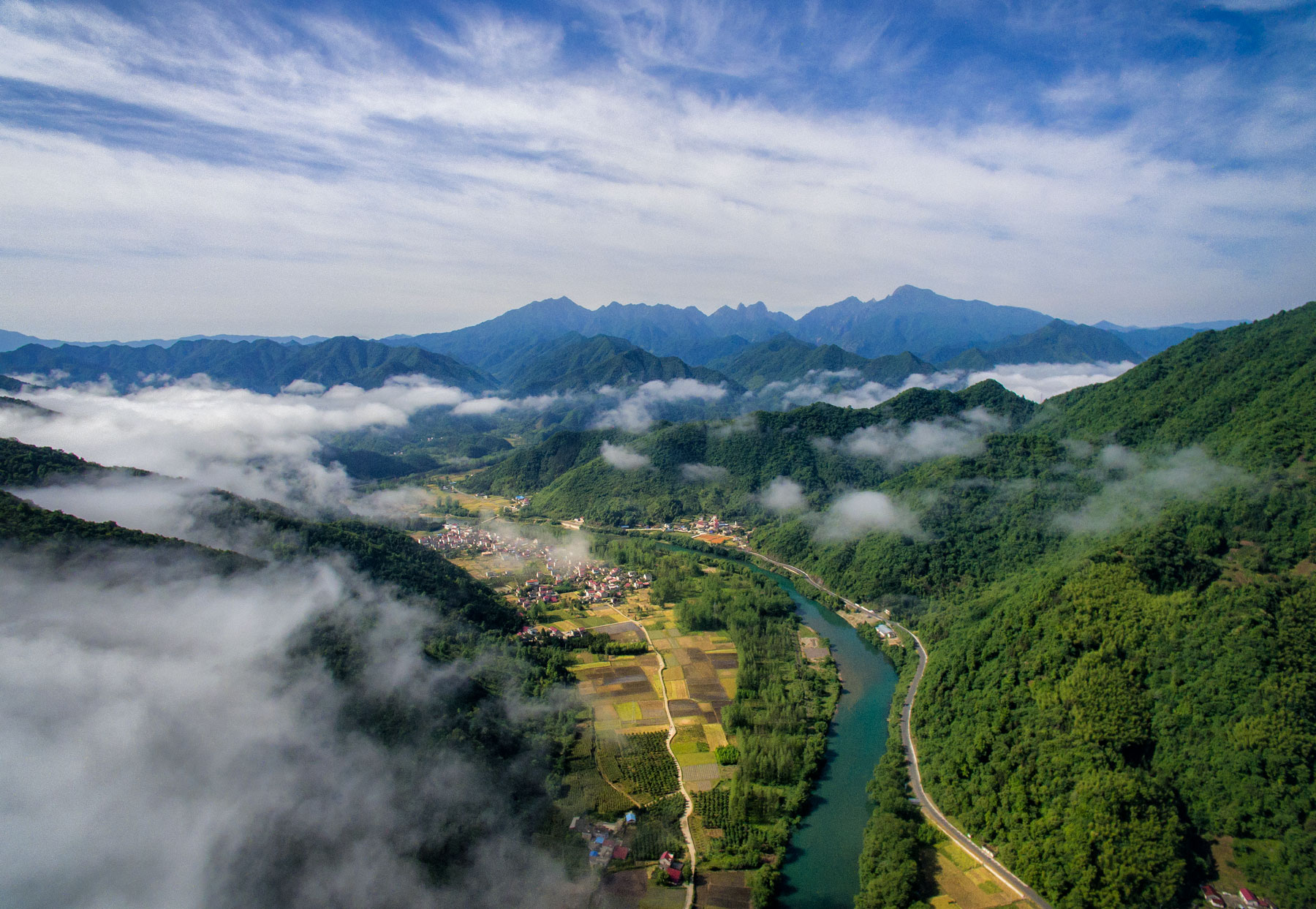 青山绿水河相伴-中国原生态最美山乡——安徽·石台 全国摄影大展投稿