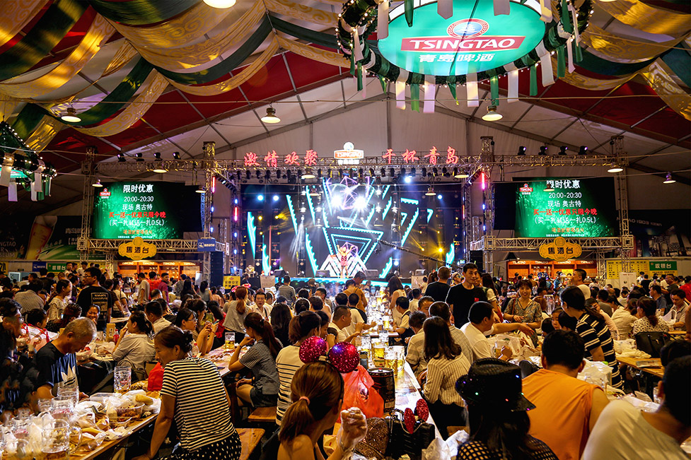 2017青岛第27届国际啤酒节掠影——激情狂欢夜(1)