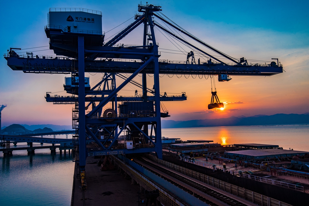 2017年9月,摄于福州连江可门港物流码头.