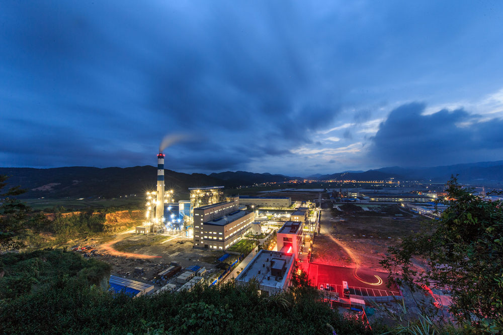 2017年9月拍摄于宁德福鼎龙安热电厂