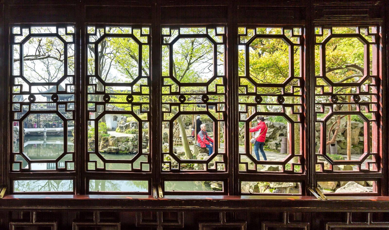 窗外美拍-第四届"中国园林"摄影大展投稿区-大众摄影网