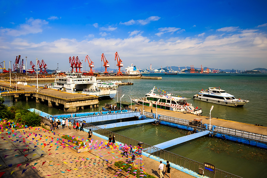 漳州港客运码头(组照)-"魅力厦门湾 多彩漳州港"全国摄影大展投稿区