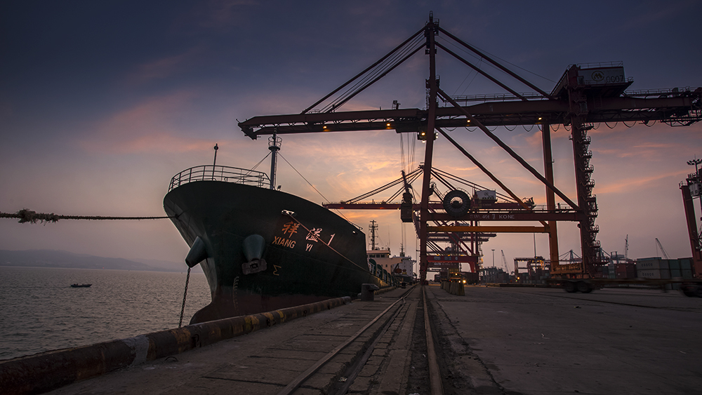 2017年9月份拍摄于漳州港