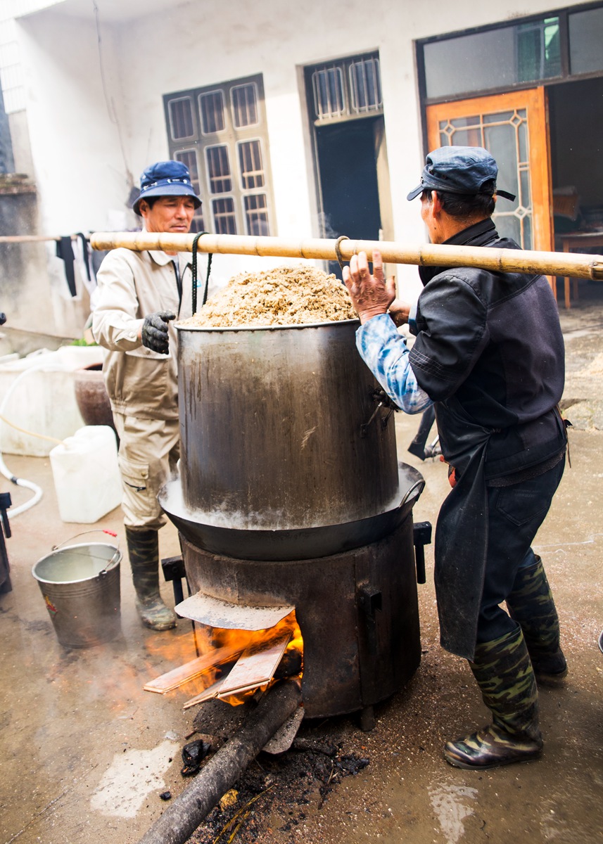 土法制酒工艺组照