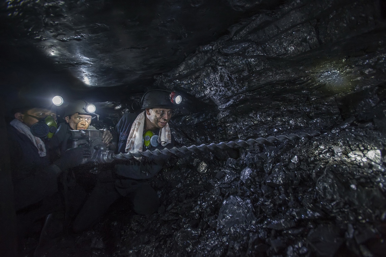 福能脊梁煤矿工(组照1)