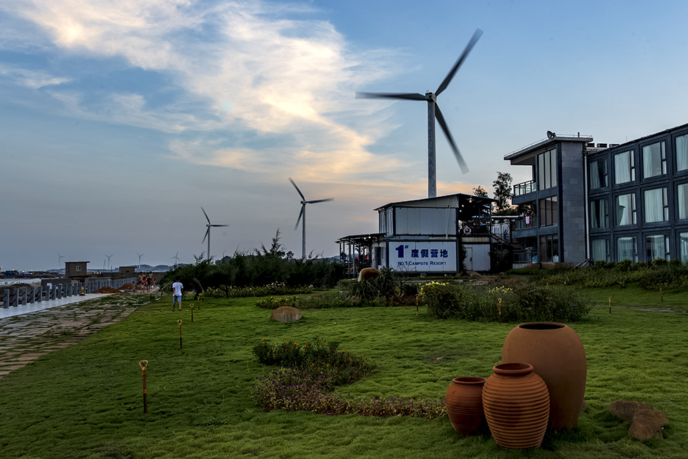 2017年8月拍摄于福建省漳浦县翡翠湾