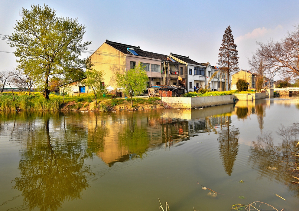 水乡冯梦龙村-"千年古镇 高新黄埭 砥砺奋进再创辉煌"相城高新区全国