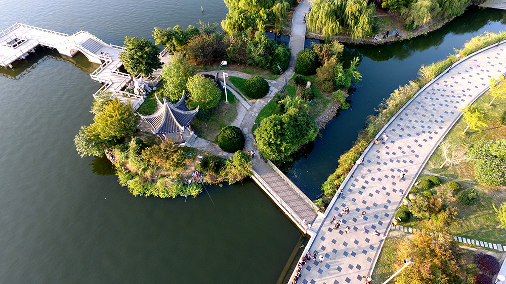 美丽的春申湖 2017年10月摄于黄埭春申湖